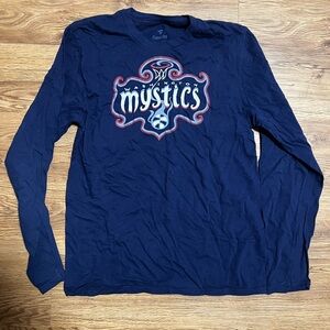 Fanatics Navy Blue Washington Mystics Women’s Long Sleeve WNBA